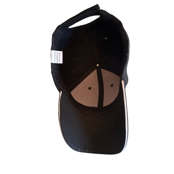 Delaware State Hornets Adjustable Black Cap - Picture 4 of 5